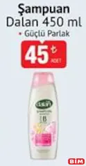 DALAN ŞAMPUAN 450 ML fiyat ve kampanya bilgisi